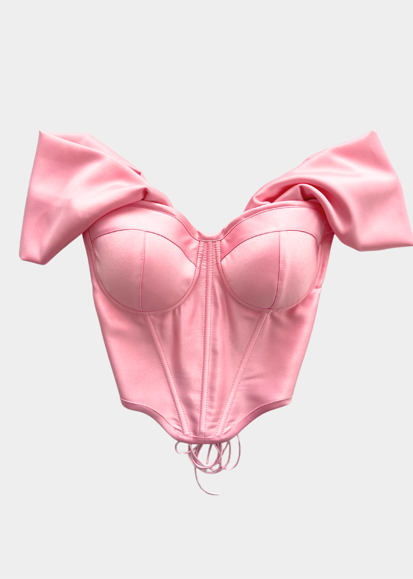 CANDY PINK RETRO ICON CORSET