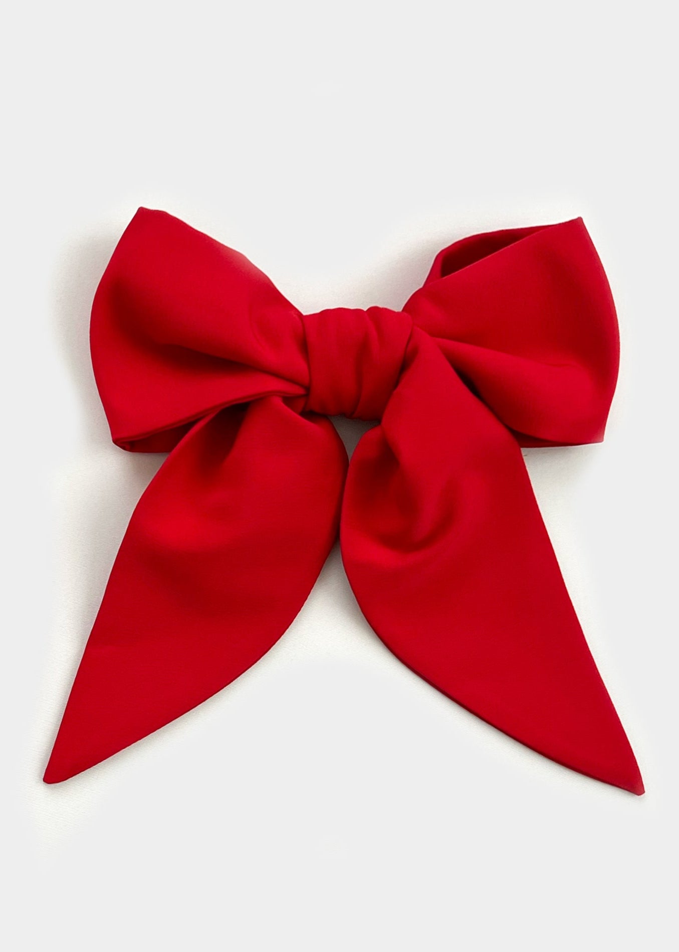 RED HAIR BOW